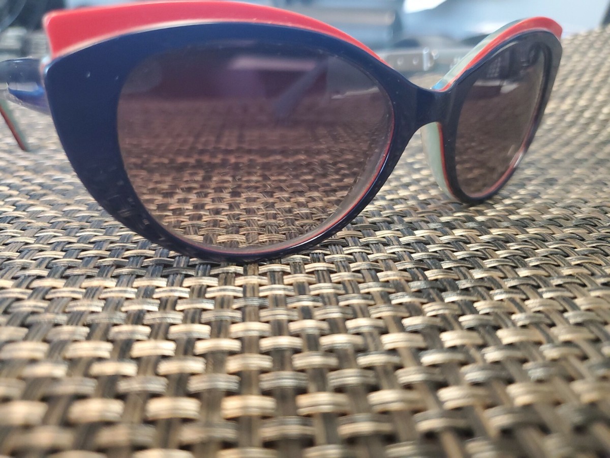Jean Lafont Paris Samba Sunglasses 3043 Red Blue 52[]17-138  display picture 3