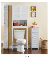 Brand New White Bath Storage Space Saver