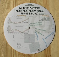 Cartuccia goniometro per giradischi Pioneer PL-3F/9/570(1980)/505 & PL-707