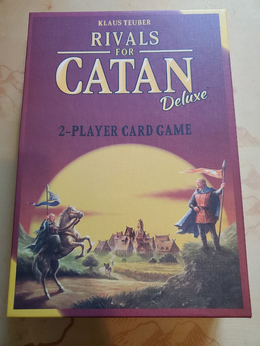 Rivals for Catan Deluxe - 2-Player Card Game