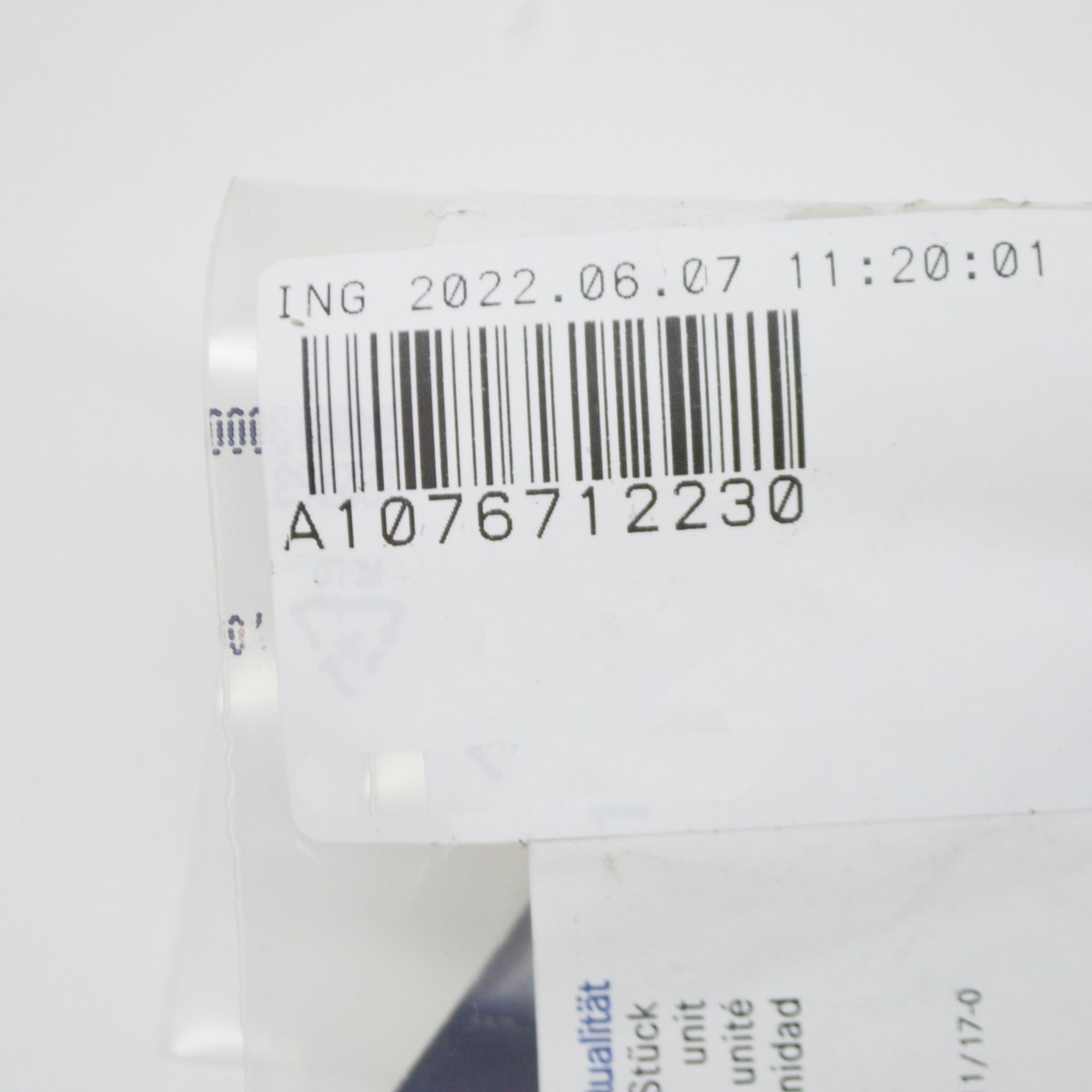 MERCEDES-BENZ SL R107 Windshield Right Bottom Molding A1076712230 