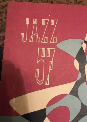 JAZZ 57 - Program  festiwalu jazz SOPOT 1957 -  Book Polish Jazz Programs UNIKAT