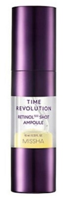 Missha Time Revolution retinol 500 shot ampoule 10ml Boosting Essence