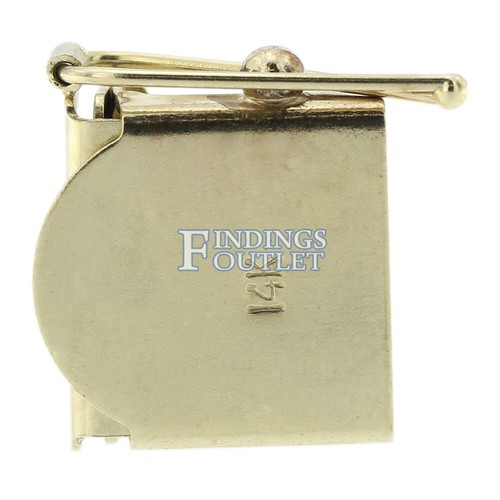 14K White Gold Box Lock Clasp Male & Female Figure 8 Complete Set ALL SIZES USA - Picture 41 of 42