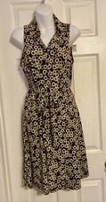 Love Chesley Y2K Brown Dress Vintage Retro Size Large Juniors Sleeveless
