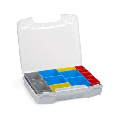 BOSCH SORTIMO Systembox i-BOXX 72 grau & Insetboxen-Set C3