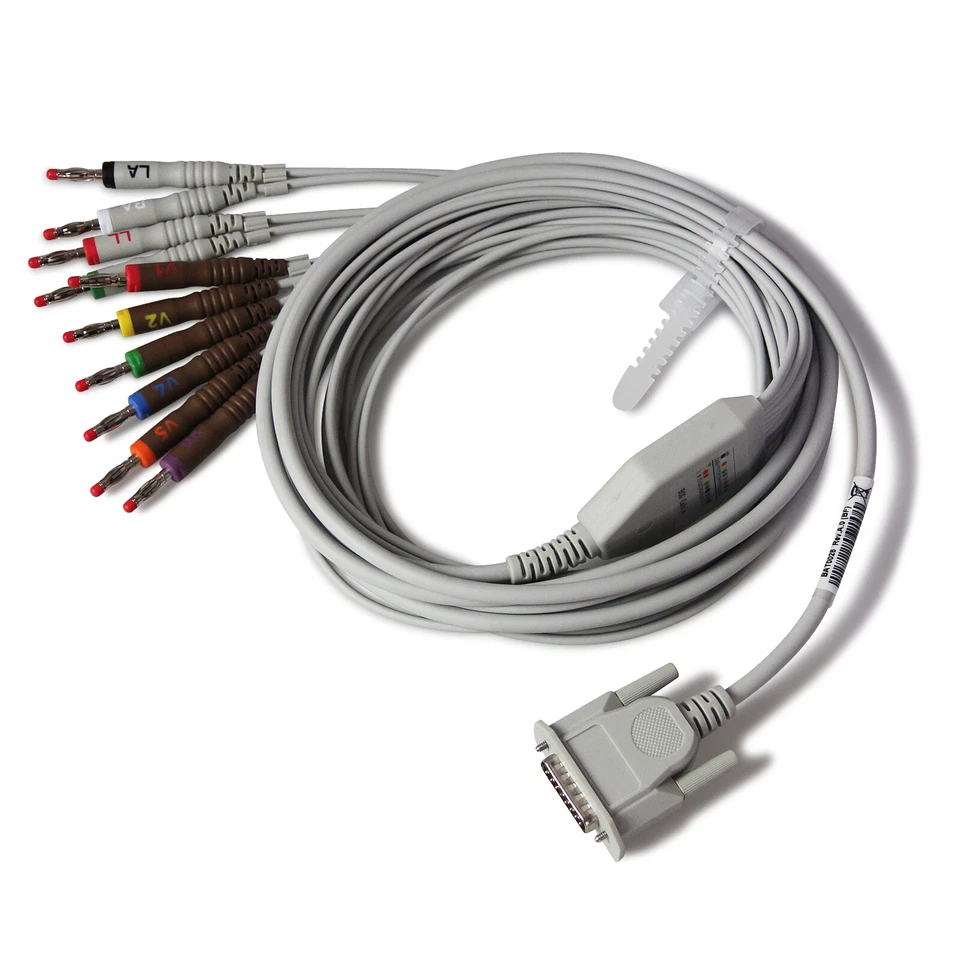 EKG-Kabel EKG 12 Ableitung für CONTEC EKG-Gerät EKG/EKG Elektrokardiograph