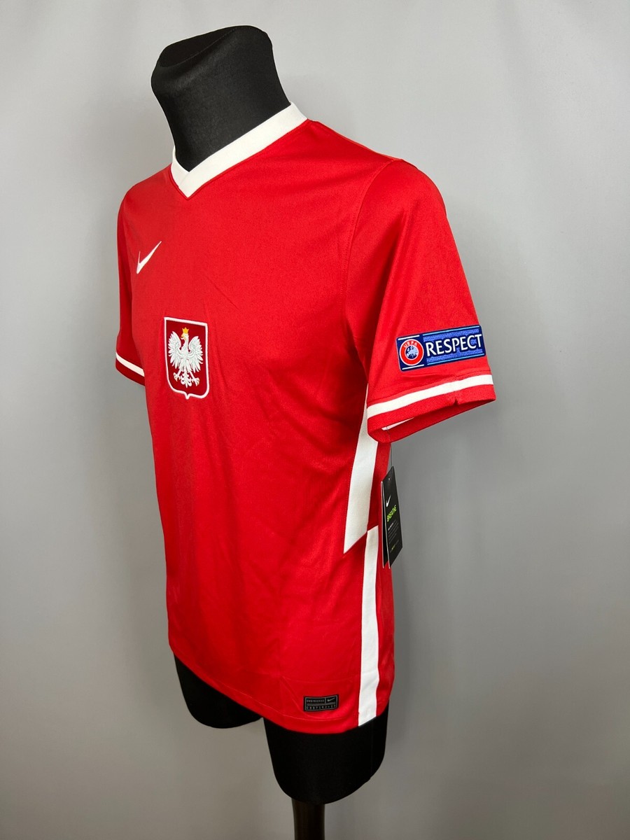 POLAND 2020 AWAY SHIRT FOOTBALL SOCCER JERSEY NIKE CD0721-688 MENS