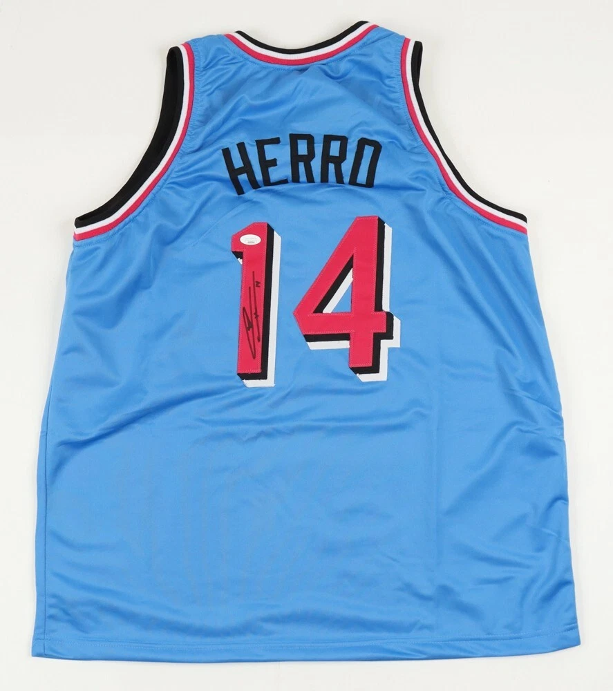 Tyler Herro  Jersey shirt, Jersey outfit, Autograph jersey