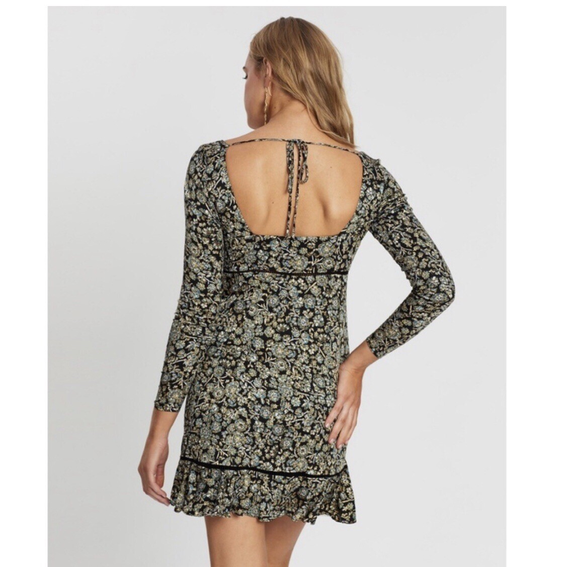 free people boheme mini dress Free People Women's Boheme Mini Dress, Ivory Combo, Off White, Floral, 12 at Amazon Women's Clothing store
