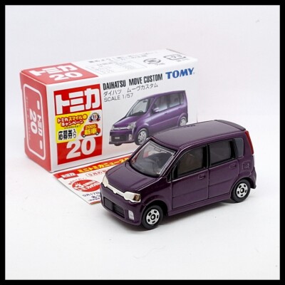 TOMICA 20 DAIHATSU MOVE CUSTOM 1/57 TOMY DIECAST NEW 2005