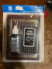 Vintage Minolta Lens Cleaner Kit  Photo Album NIP