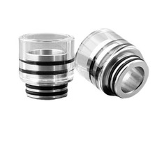 810 Drip Tip Nozzle Glass Stainless Steel Suction 510 Cigarette Holder Exquisite