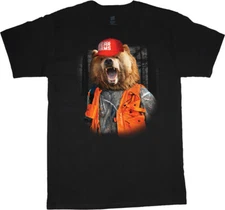 Mens Graphic Tees Trump Bear 2nd Amendment Pro Gun Rights T-shirt Clothing