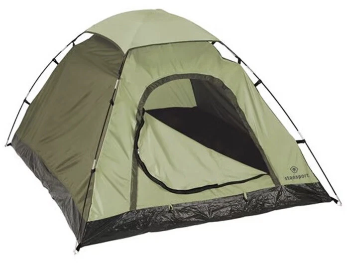 STANSPORT 2 PERSON DOME TENT 2 SEASON BUDDY HUNTER POLYESTER CAMPING OUTDOOR NEW