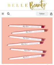 (150) Pink Coral Nude Waterproof Gel Lipliner Belle Beauty By Kim Gravel  $1,800