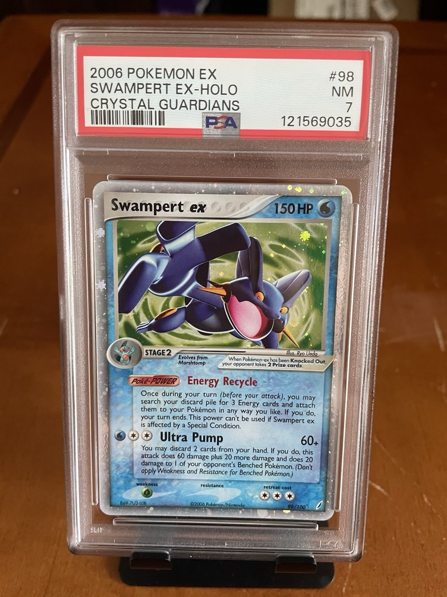 2006 Pokemon Ex - Swampert Ex-Holo #98 Crystal Guardians PSA 7 | eBay
