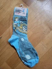New BlueQ Here Comes Trouble Womens Crew Socks One Size