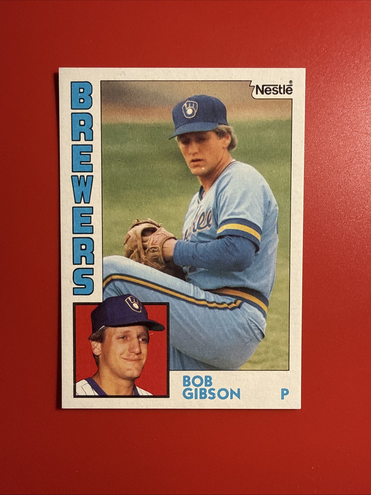 1984 Topps Nestle #349 Bob Gibson