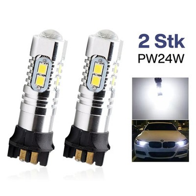 2x PW24W LED TFL Lampe Tagfahrlicht für VW Golf 7 VII & Audi A3 8V