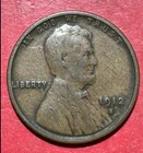 1912S US LINCOLN Cent! "San Francisco" Mint! VG! Lower Mintage! Old US Coin!