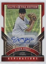 2015 Panini Elite Extra Edition Aspirations /100 Steven Brault #174 Auto 5c2