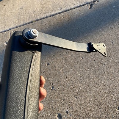 Volvo 240 Original Black Ratcheting Armrest Nice 242 244 245 75-93