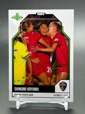 2025 Parkside NWSL Pronto #170 SHINOMI KOYAMA North Carolina Courage /285