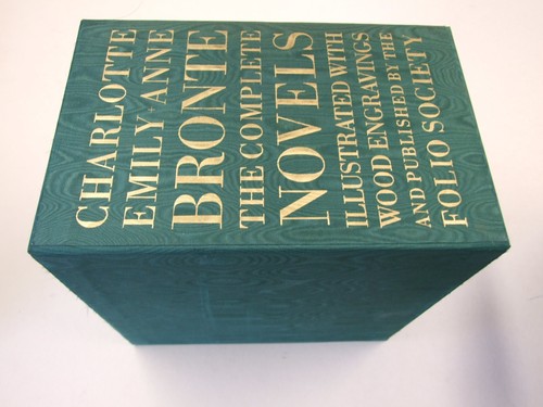 Folio Society Complete Bronte Novels Jane Eyre Wuthering Heights Agnes Grey - Picture 4 of 4
