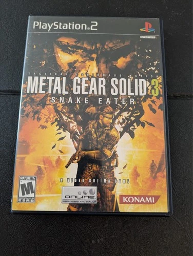 Metal Gear Solid 3: Snake Eater (Sony PlayStation 2, 2004) Tested