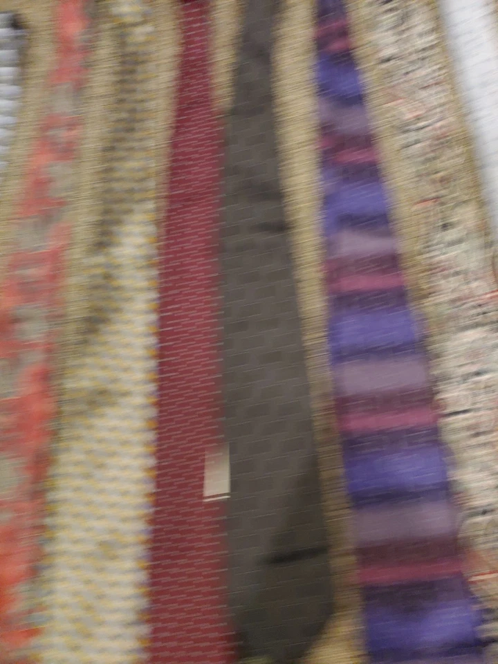 Lote De 13 Corbatas Cumpleaños Vintage Diferentes Marcas Colores Diseños Foto 3 de 4