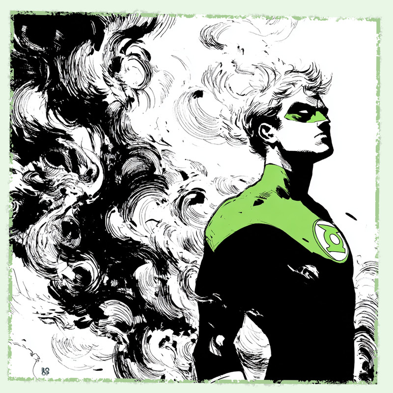 GREEN LANTERN Ltd. Ed. Signed and Numbered Giclee Print #1 of 30 DC