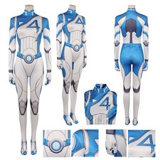 Fantas Four Invisible Woman Susan Storm Richards Cosplay Jumpsuits Outfits Suits