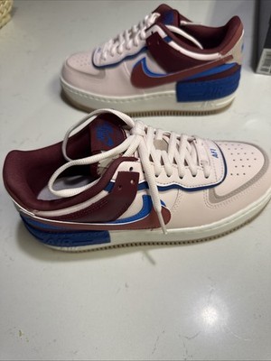 Nike Air Force 1 AF1 Shadow Pink Canyon Rust CI0919-601 Women Sz 6.5 / Men Sz 5