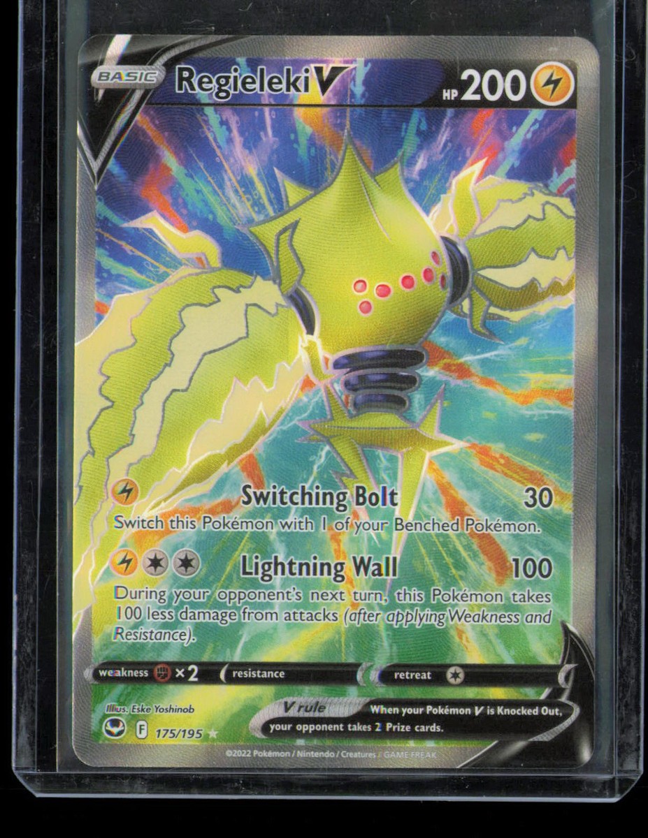 Regieleki V #175 Pokemon Silver Tempest | eBay