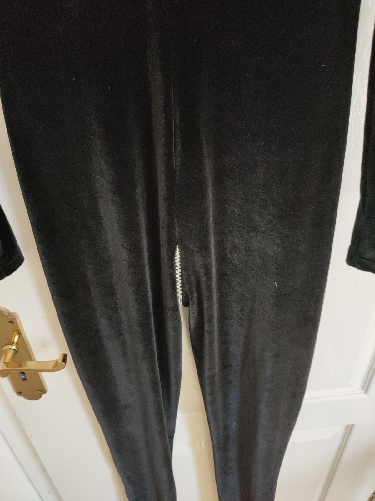 Patrice Catanzaro Velvet Catsuit Small Vintage image 10