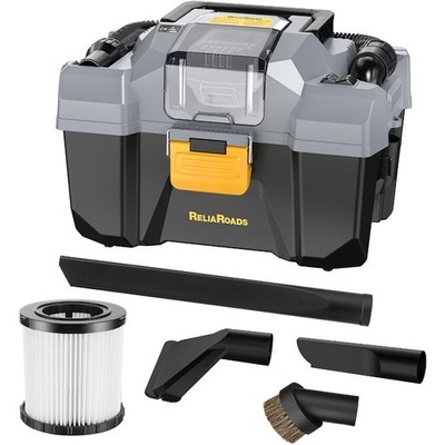 20V Cordless Vacuum Cleaner-Wet/Dry Shop Vac,2.6 Gallon Capacity,Compatible