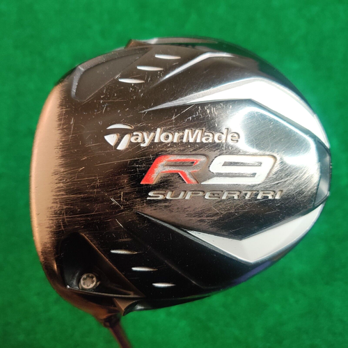 Lefty TaylorMade R9 Supertri 9.5° Driver Fujikura Motore F1 55 Stiff Flex Shaft