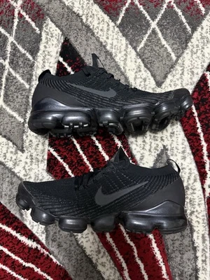 Nike Air VaporMax Flyknit 3 Triple Black for Sale | Authenticity