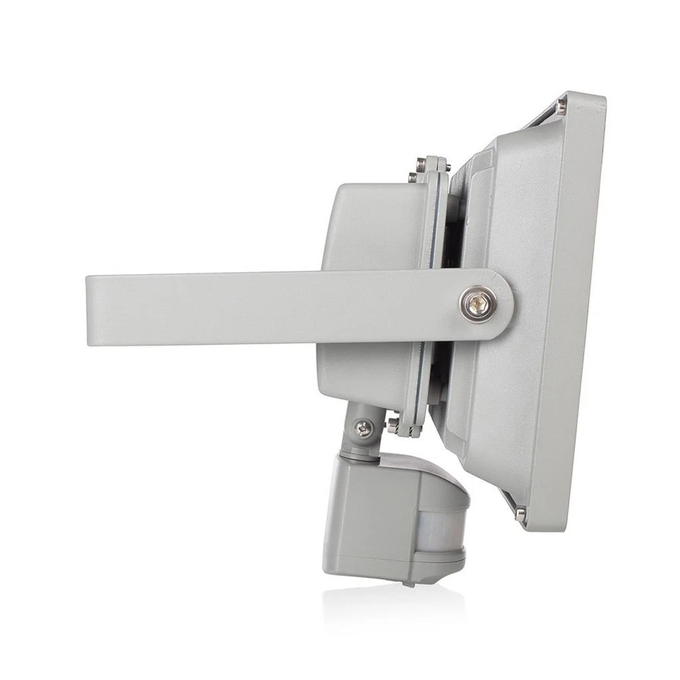 LED Fluter Strahler Grau IP44 30W 2350lm Tageslicht 6400K 110° Bewegungsmelder - Bild 4 von 4