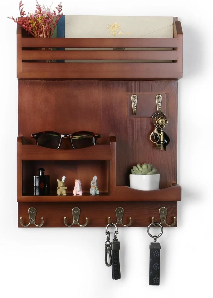Elegant Key Holder Organizer for Home Entryway - Image 4 of 4