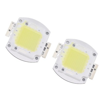 2pcs 100W High Power LED Chip Low Heat Source For Home Studio Popular