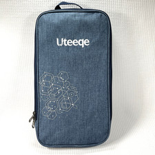 Uteeqe Pickleball Paddle Carry Case Lightweight Denim Blue Clean EUC