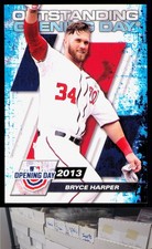 2021 Topps Opening Day #OOD-4 Bryce Harper Outstanding Opening Day - JL