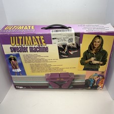 Bond America Ultimate Sweater Knitting Machine 2006 - Near Complete- Read