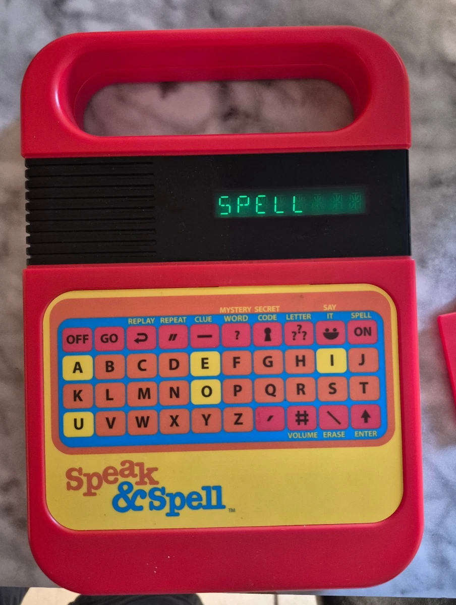 Speak & Spell Electronic Games for sale - eBay