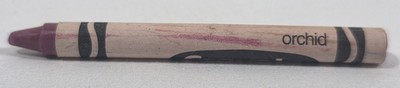 ORCHID Crayola Crayon Retired Binney & Smith Rare 1990 Vintage