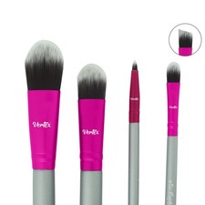 Concealer Brush For Eyes - Liquid Foundation Makeup 1 Count Pack of 1 , Pink