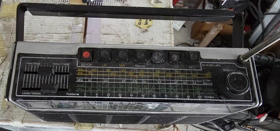 Telefunken Partner Internat 101 L Transistor Radio Vintage Sammlergerät - Bild 2 von 4