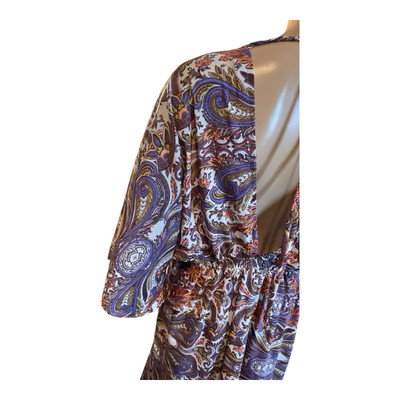 chinese dress ladies Sandswept Paisley Maxi Dress Natural/Brown / L